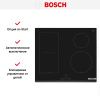 Индукционная варочная панель Bosch PWP63RBB6E - купить онлайн, цена 93 600.46 ₽, стоимость доставки по МСК и РФ от 300 рублей, заказать сейчас! Индукционная варочная панель Bosch PWP63RBB6E купить за 93 600.46 ₽ в Москве с доставкой по РФ