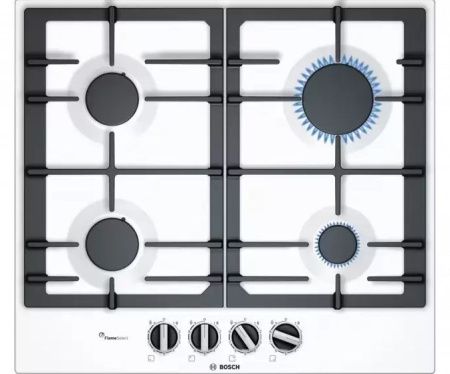 Газовая варочная панель BOSCH PCP6A2B95R - купить онлайн, цена 129 999 ₽, стоимость доставки по МСК и РФ от 300 рублей, заказать сейчас! Газовая варочная панель BOSCH PCP6A2B95R купить за 129 999 ₽ в Москве с доставкой по РФ