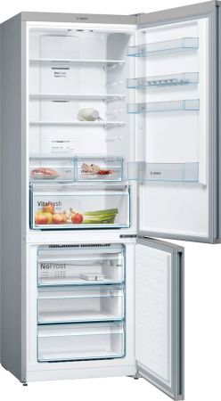 Двухкамерный холодильник Bosch KGN49XLEA - купить онлайн, цена 164 300.40 ₽, стоимость доставки по МСК и РФ от 300 рублей, заказать сейчас! Двухкамерный холодильник Bosch KGN49XLEA купить за 164 300.40 ₽ в Москве с доставкой по РФ
