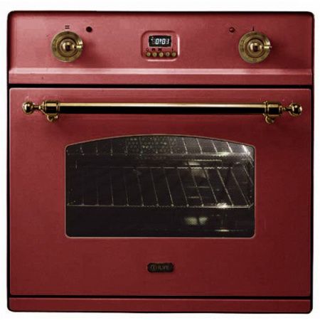 Духовой шкаф Ilve 600-CMP Burgundy - купить онлайн, цена 299 999 ₽, стоимость доставки по МСК и РФ от 300 рублей, заказать сейчас! Духовой шкаф Ilve 600-CMP Burgundy купить за 299 999 ₽ в Москве с доставкой по РФ