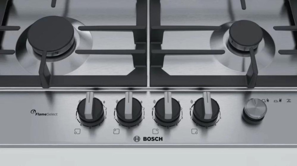 Газовая варочная панель Bosch PCP6A5M90R - купить за 129&nbsp;999 ₽ в Москве с доставкой по РФ