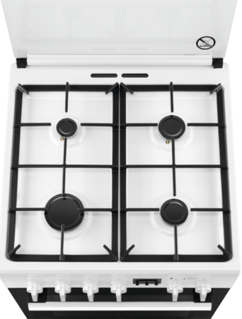 Комбинированная плита Electrolux RKK660201W купить за 93&nbsp;960 ₽ в Москве с доставкой по РФ