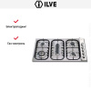 Варочная панель Ilve H39PCNV Stainless-Steel купить за 129&nbsp;999 ₽ в Москве с доставкой по РФ