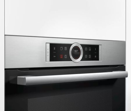 Духовой шкаф Bosch HRG635BS1 купить за 87&nbsp;930.36 ₽ в Москве с доставкой по РФ