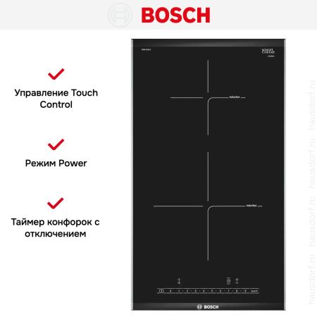 Варочная панель Bosch PIB375FB1E купить за 50&nbsp;830.15 ₽ в Москве с доставкой по РФ