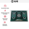 Варочная панель Ilve H70CNV GR - купить онлайн, цена 129 999 ₽, стоимость доставки по МСК и РФ от 300 рублей, заказать сейчас! Варочная панель Ilve H70CNV GR купить за 129 999 ₽ в Москве с доставкой по РФ