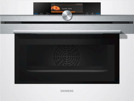Духовой шкаф Siemens CM 678G4W1 - купить онлайн, цена 89 430 ₽, стоимость доставки по МСК и РФ от 300 рублей, заказать сейчас! Духовой шкаф Siemens CM 678G4W1 купить за 89 430 ₽ в Москве с доставкой по РФ