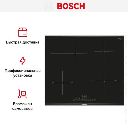 Индукционная варочная панель BOSCH PIF675FC1E купить за 102&nbsp;000.37 ₽ в Москве с доставкой по РФ