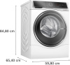 Стирально-сушильная машина Bosch WNC254A0ME - купить онлайн, цена 95 000.00 ₽, стоимость доставки по МСК и РФ от 300 рублей, заказать сейчас! Стирально-сушильная машина Bosch WNC254A0ME купить за 95 000.00 ₽ в Москве с доставкой по РФ