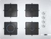 Газовая варочная панель Bosch POP7C2O12O - купить онлайн, цена 54 075.13 ₽, стоимость доставки по МСК и РФ от 300 рублей, заказать сейчас! Газовая варочная панель Bosch POP7C2O12O купить за 54 075.13 ₽ в Москве с доставкой по РФ