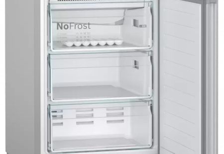 Холодильник с нижней морозильной камерой BOSCH KGN39XL27R - купить онлайн, цена 142 500.31 ₽, стоимость доставки по МСК и РФ от 300 рублей, заказать сейчас! Холодильник с нижней морозильной камерой BOSCH KGN39XL27R купить за 142 500.31 ₽ в Москве с доставкой по РФ