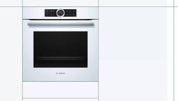 Духовой шкаф Bosch HBG675BW1 - купить за 114&nbsp;220.18 ₽ в Москве с доставкой по РФ