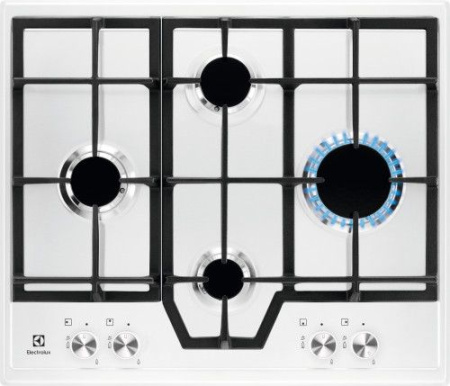 Варочная панель Electrolux GME263NW - купить онлайн, цена 95 500 ₽, стоимость доставки по МСК и РФ от 300 рублей, заказать сейчас! Варочная панель Electrolux GME263NW купить за 95 500 ₽ в Москве с доставкой по РФ