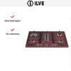 Варочная панель Ilve H90PCV Burgundy купить за 129&nbsp;999 ₽ в Москве с доставкой по РФ