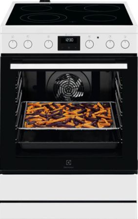 Электрическая плита Electrolux LKR 64020 AW - купить онлайн, цена 86 310 ₽, стоимость доставки по МСК и РФ от 300 рублей, заказать сейчас! Электрическая плита Electrolux LKR 64020 AW купить за 86 310 ₽ в Москве с доставкой по РФ