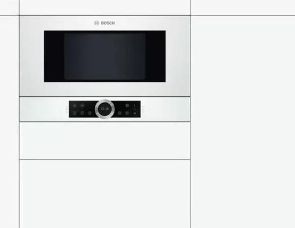 Встраиваемая микроволновая печь Bosch BFL 634GW1 - купить за 89&nbsp;000.11 ₽ в Москве с доставкой по РФ