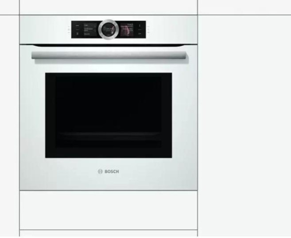 Духовой шкаф Bosch HBG 6769W1F - купить онлайн, цена 299 999 ₽, стоимость доставки по МСК и РФ от 300 рублей, заказать сейчас! Духовой шкаф Bosch HBG 6769W1F - купить за 299 999 ₽ в Москве с доставкой по РФ