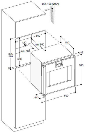 Духовой шкаф Gaggenau BO 241-111 купить за 299&nbsp;999 ₽ в Москве с доставкой по РФ