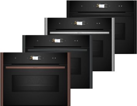 Компактный духовой шкаф с микроволнами Neff C29MS3AY0 - купить онлайн, цена 259 900 ₽, стоимость доставки по МСК и РФ от 300 рублей, заказать сейчас! Компактный духовой шкаф с микроволнами Neff C29MS3AY0 купить за 259 900 ₽ в Москве с доставкой по РФ