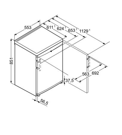 Морозильник Liebherr GP 1376 Premium купить за 41&nbsp;380.41 ₽ в Москве с доставкой по РФ