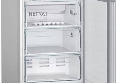 Холодильник с нижней морозильной камерой BOSCH KGN39VL24R - купить онлайн, цена 188 500.24 ₽, стоимость доставки по МСК и РФ от 300 рублей, заказать сейчас! Холодильник с нижней морозильной камерой BOSCH KGN39VL24R купить за 188 500.24 ₽ в Москве с доставкой по РФ