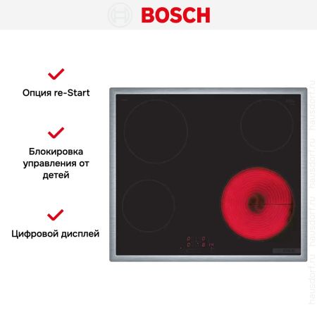 Варочная панель Bosch PKE645BB2R купить за 59&nbsp;000.11 ₽ в Москве с доставкой по РФ