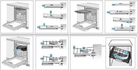 Встраиваемая посудомоечная машина Gaggenau DF481162 купить за 150&nbsp;000 ₽ в Москве с доставкой по РФ