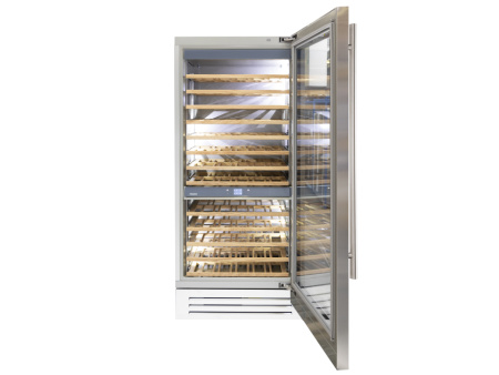 Винный шкаф Fhiaba KS8990FW6 - купить онлайн, цена 499 999 ₽, стоимость доставки по МСК и РФ от 300 рублей, заказать сейчас! Винный шкаф Fhiaba KS8990FW6 купить за 499 999 ₽ в Москве с доставкой по РФ