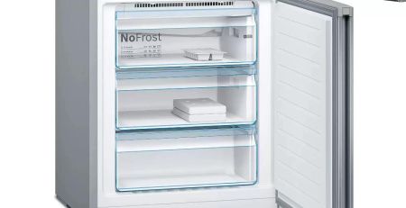 Холодильник с нижней морозильной камерой BOSCH KGN49MI20R - купить онлайн, цена 228 000.38 ₽, стоимость доставки по МСК и РФ от 300 рублей, заказать сейчас! Холодильник с нижней морозильной камерой BOSCH KGN49MI20R купить за 228 000.38 ₽ в Москве с доставкой по РФ