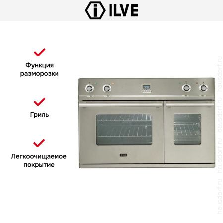 Духовой шкаф Ilve D 900-WMP IX купить за 299&nbsp;999 ₽ в Москве с доставкой по РФ