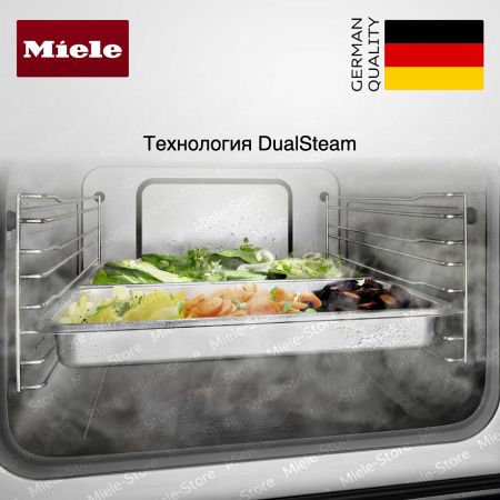 Пароварка с СВЧ Miele DGM 7440 OBSW купить за 338&nbsp;000 ₽ в Москве с доставкой по РФ