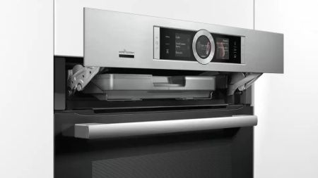 Встраиваемый духовой шкаф-пароварка BOSCH HSG636XS6 купить за 324&nbsp;990.48 ₽ в Москве с доставкой по РФ