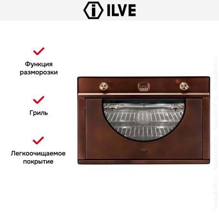 Духовой шкаф Ilve 900-AMP Ant/C купить за 299&nbsp;999 ₽ в Москве с доставкой по РФ