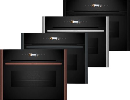 Компактный духовой шкаф с микроволнами Neff C29MR21Y0 - купить онлайн, цена 259 900 ₽, стоимость доставки по МСК и РФ от 300 рублей, заказать сейчас! Компактный духовой шкаф с микроволнами Neff C29MR21Y0 купить за 259 900 ₽ в Москве с доставкой по РФ