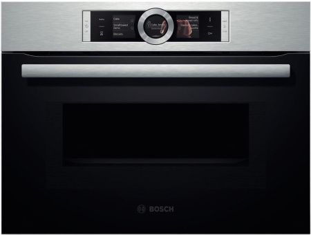 Духовой шкаф Bosch CMG 636BS1 - купить онлайн, цена 182 740.34 ₽, стоимость доставки по МСК и РФ от 300 рублей, заказать сейчас! Духовой шкаф Bosch CMG 636BS1 купить за 182 740.34 ₽ в Москве с доставкой по РФ