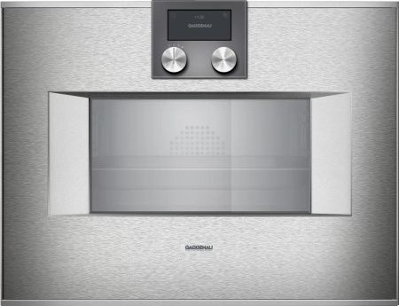 Комбинированный духовой шкаф-пароконвектомат Gaggenau BS470112 - купить онлайн, цена 299 999 ₽, стоимость доставки по МСК и РФ от 300 рублей, заказать сейчас! Комбинированный духовой шкаф-пароконвектомат Gaggenau BS470112 купить за 299 999 ₽ в Москве с доставкой по РФ