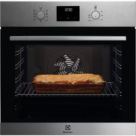 Электрический духовой шкаф Electrolux EOF3C50TX - купить онлайн, цена 66 630 ₽, стоимость доставки по МСК и РФ от 300 рублей, заказать сейчас! Электрический духовой шкаф Electrolux EOF3C50TX купить за 66 630 ₽ в Москве с доставкой по РФ