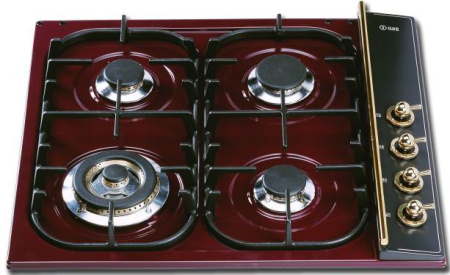 Варочная панель Ilve H360CNV Burgundy - купить онлайн, цена 129 999 ₽, стоимость доставки по МСК и РФ от 300 рублей, заказать сейчас! Варочная панель Ilve H360CNV Burgundy купить за 129 999 ₽ в Москве с доставкой по РФ