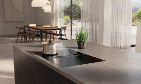 Индукционная варочная панель Miele KMDA 7876 FL U MattFinish купить за 428&nbsp;700 ₽ в Москве с доставкой по РФ
