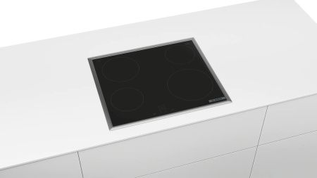 Электрическая варочная панель Bosch PKE645BA2E - купить онлайн, цена 36 000.40 ₽, стоимость доставки по МСК и РФ от 300 рублей, заказать сейчас! Электрическая варочная панель Bosch PKE645BA2E купить за 36 000.40 ₽ в Москве с доставкой по РФ