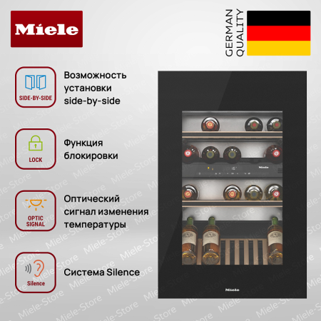 Встраиваемый винный холодильник Miele KWT 6422 iG OBSW купить за 468&nbsp;000 ₽ в Москве с доставкой по РФ