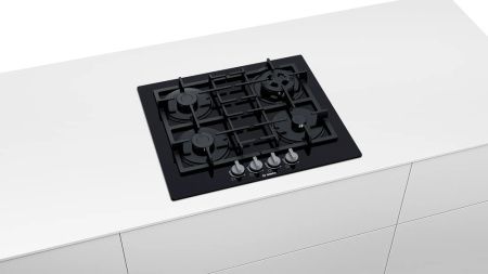 Газовая варочная панель Bosch PNH6B6B90 купить за 75&nbsp;000.41 ₽ в Москве с доставкой по РФ