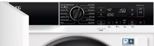 Встраиваемая стирально-сушильная машина AEG L7WBE68SI - купить за 103&nbsp;900 ₽ в Москве с доставкой по РФ