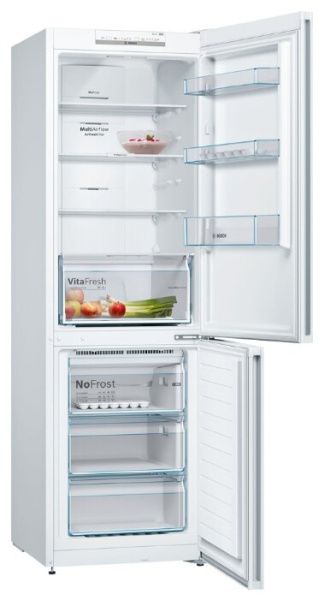 Холодильник с нижней морозильной камерой BOSCH KGN36NW21R - купить онлайн, цена 105 000.10 ₽, стоимость доставки по МСК и РФ от 300 рублей, заказать сейчас! Холодильник с нижней морозильной камерой BOSCH KGN36NW21R - купить за 105 000.10 ₽ в Москве с доставкой по РФ