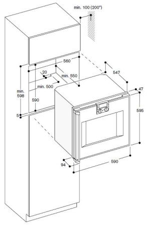 Духовой шкаф Gaggenau BO 241-131 - купить онлайн, цена 299 999 ₽, стоимость доставки по МСК и РФ от 300 рублей, заказать сейчас! Духовой шкаф Gaggenau BO 241-131 купить за 299 999 ₽ в Москве с доставкой по РФ