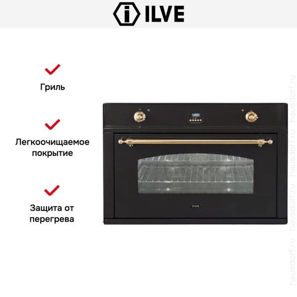 Духовой шкаф Ilve 900-CMP-M - купить за 299&nbsp;999 ₽ в Москве с доставкой по РФ