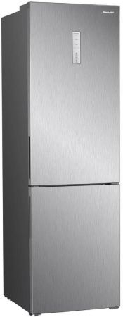 Двухкамерный холодильник Sharp SJ-B350ESIX - купить онлайн, цена 44 990.40 ₽, стоимость доставки по МСК и РФ от 300 рублей, заказать сейчас! Двухкамерный холодильник Sharp SJ-B350ESIX купить за 44 990.40 ₽ в Москве с доставкой по РФ